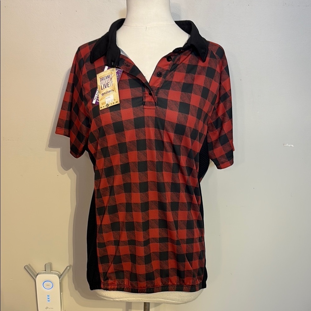 MSport 6 Plaid  collared Shirt